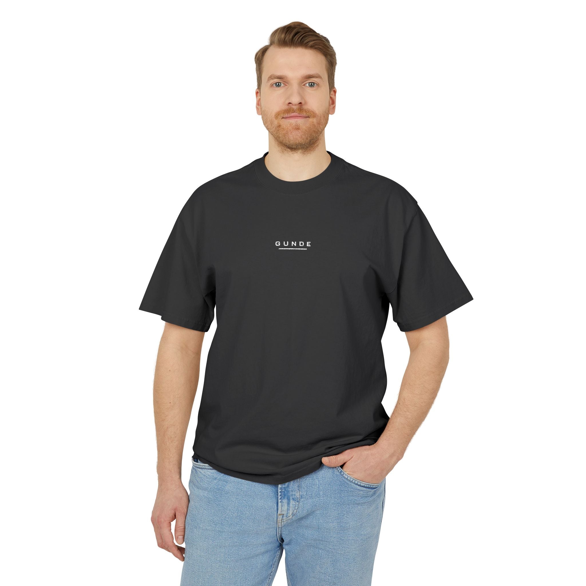 The Studio Tee – Wordmark (Faded Black)