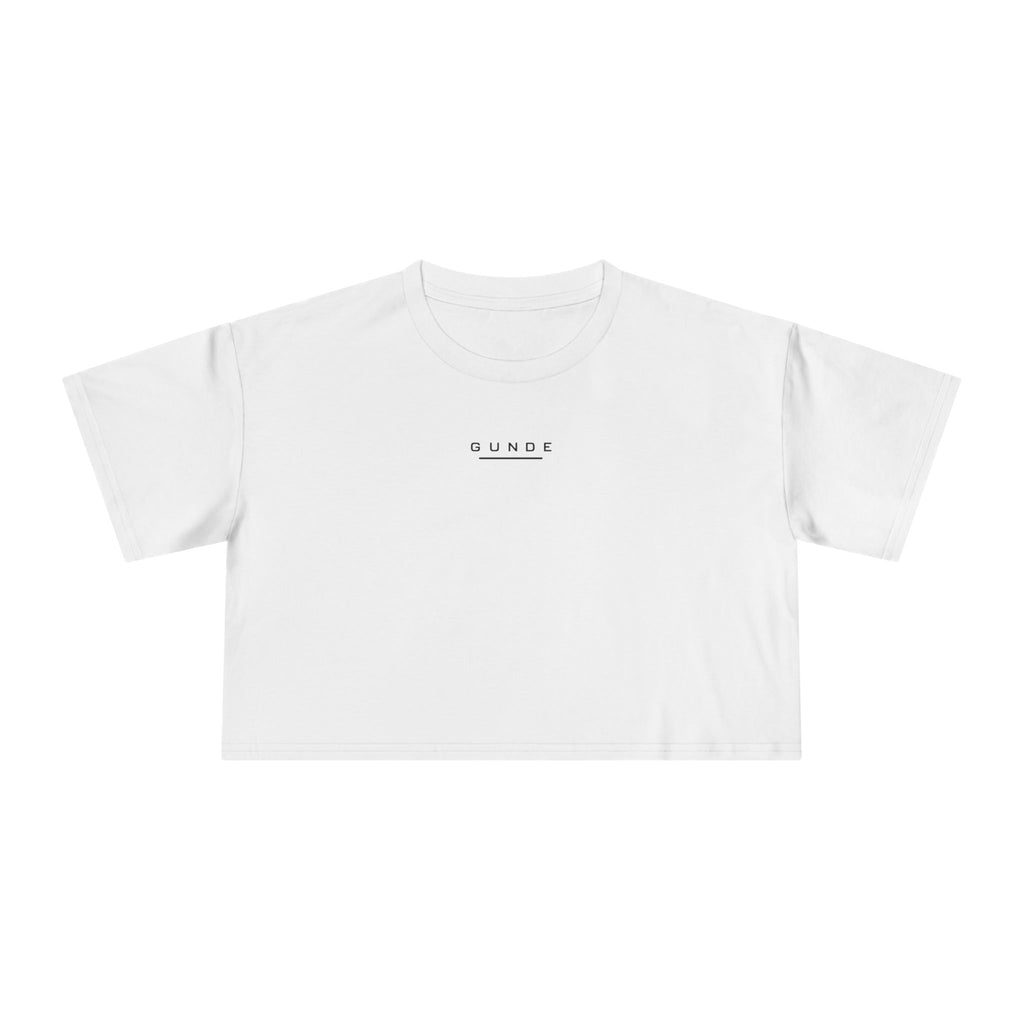 The Studio Tee – Signature (Cropped, Women’s, White)
