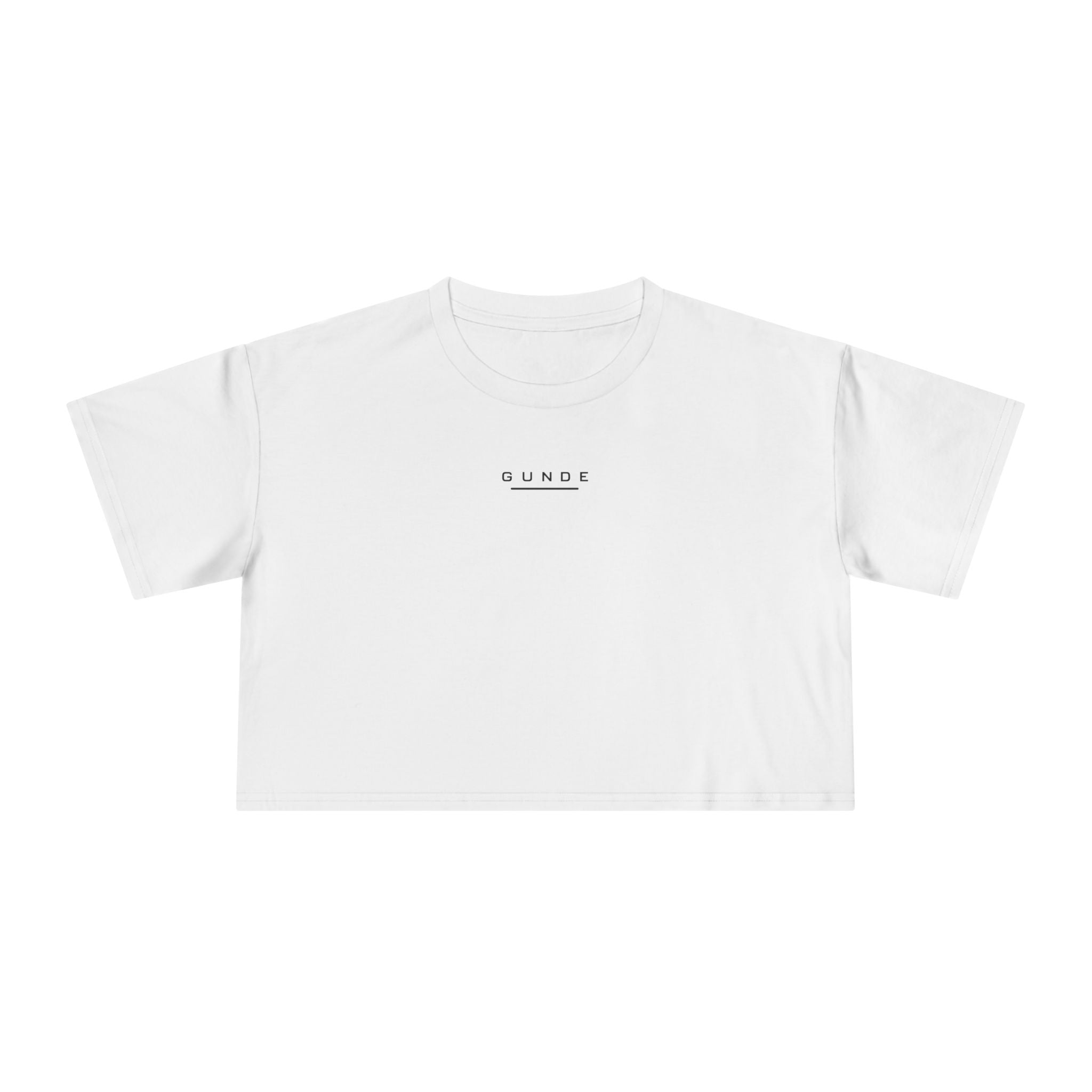 The Studio Tee – Signature (Cropped, Women’s, White)