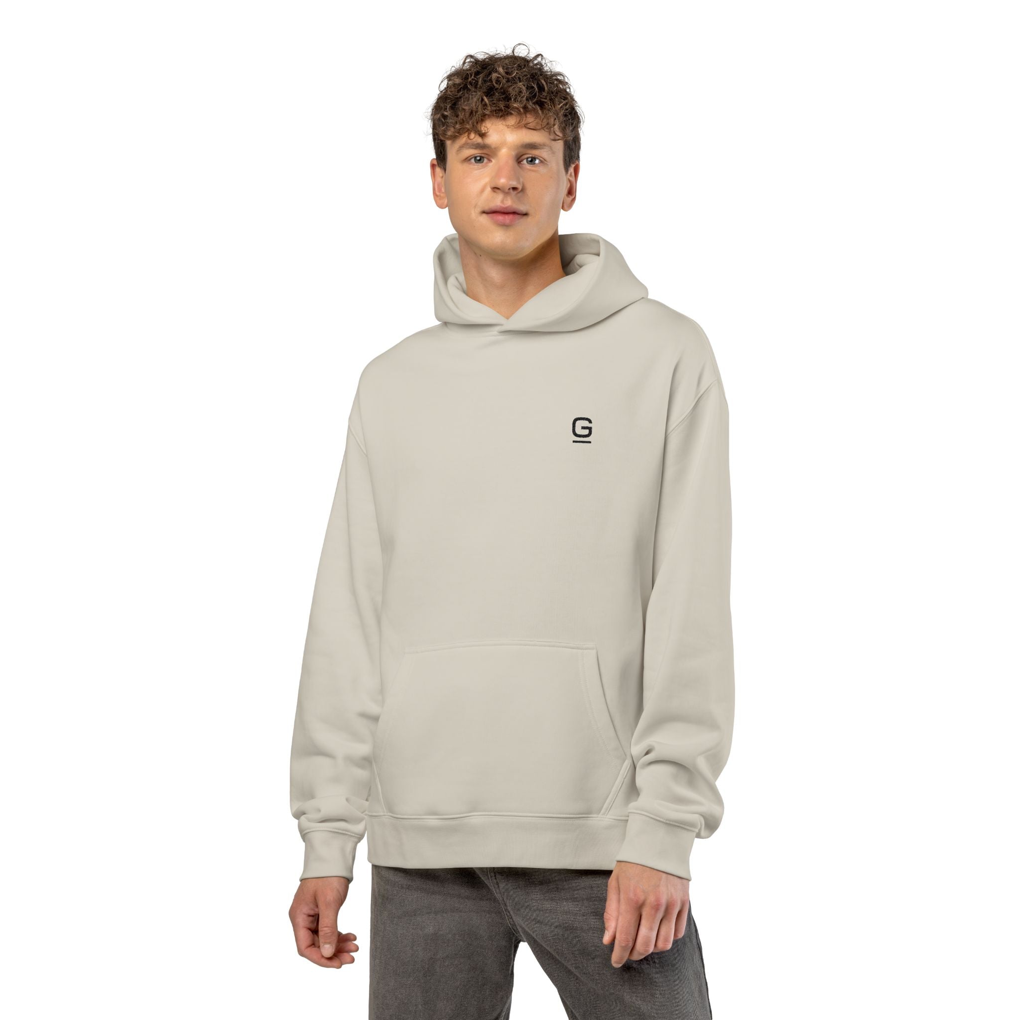 The Studio Hoodie – Signature (Bone)